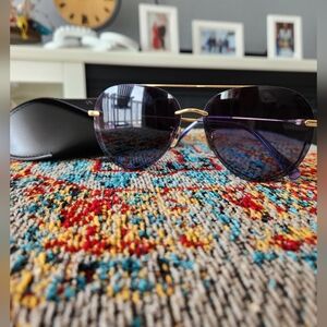 DIFF Lenox Blue Polarized Sunglasses